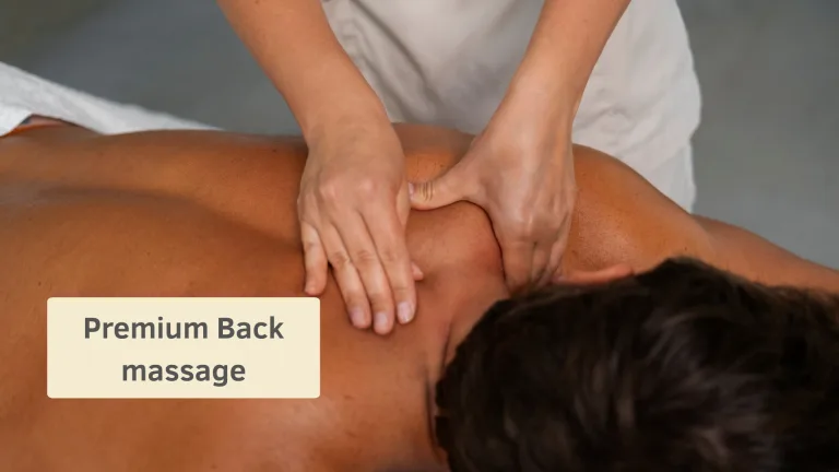 premium back massage