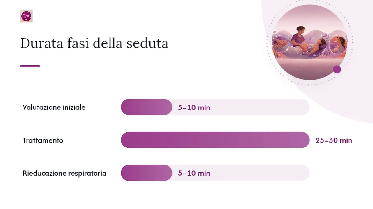 Come si svolge concretamente una seduta professionale? — overview diagram